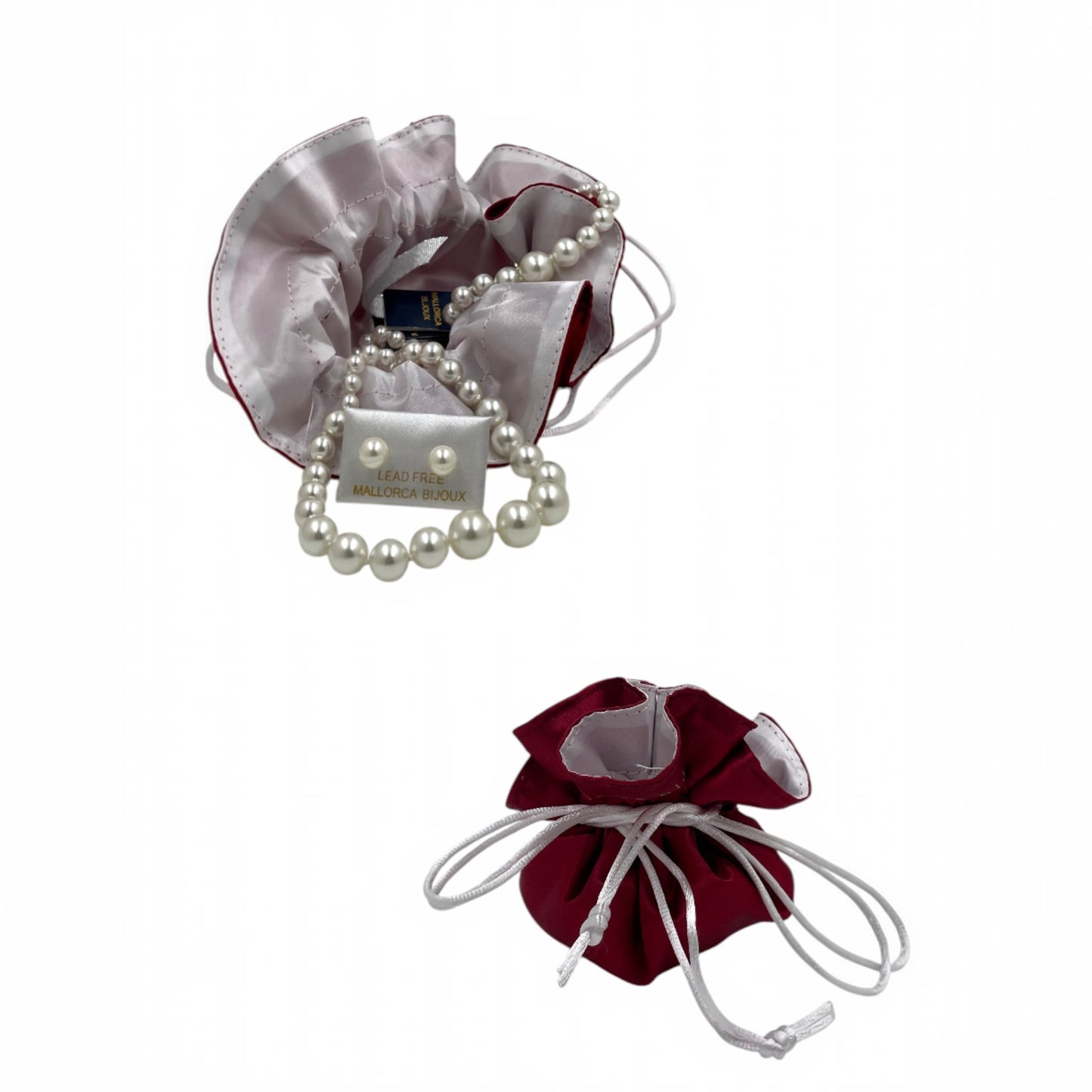 Juego Collar Aretes y Pulsera | Elegantes Perlas Mallorca | Ibory Estilo Princesa