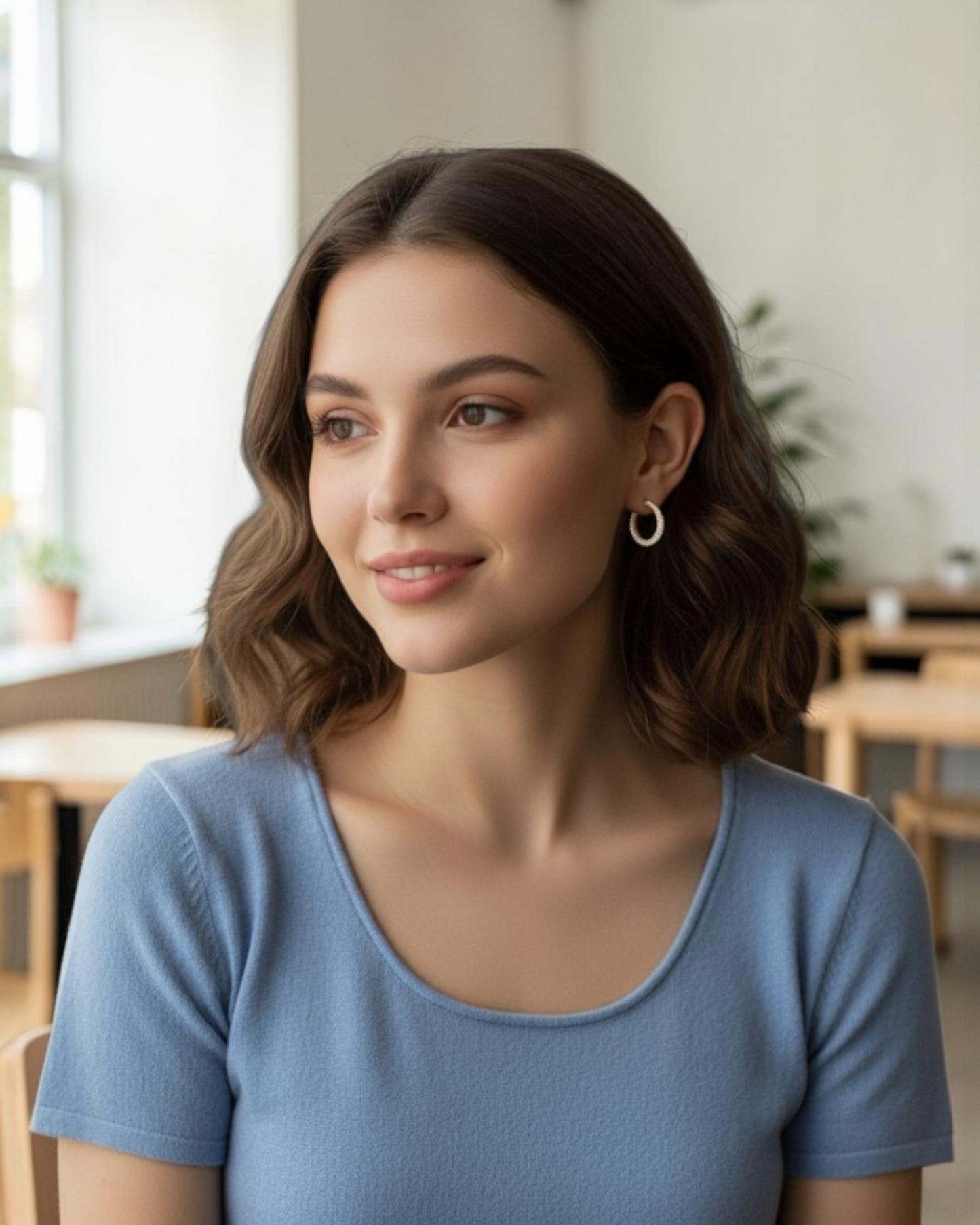 Arracadas de Perlas Mallorca | Acabado Brillante Ibory | Chapa de Oro