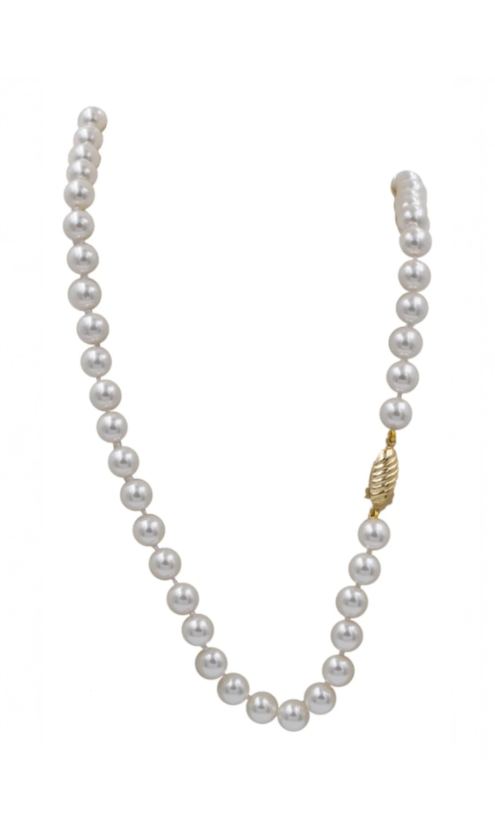 Collar de Perlas Mallorca | Blanco Clásico | Largo de 75cm