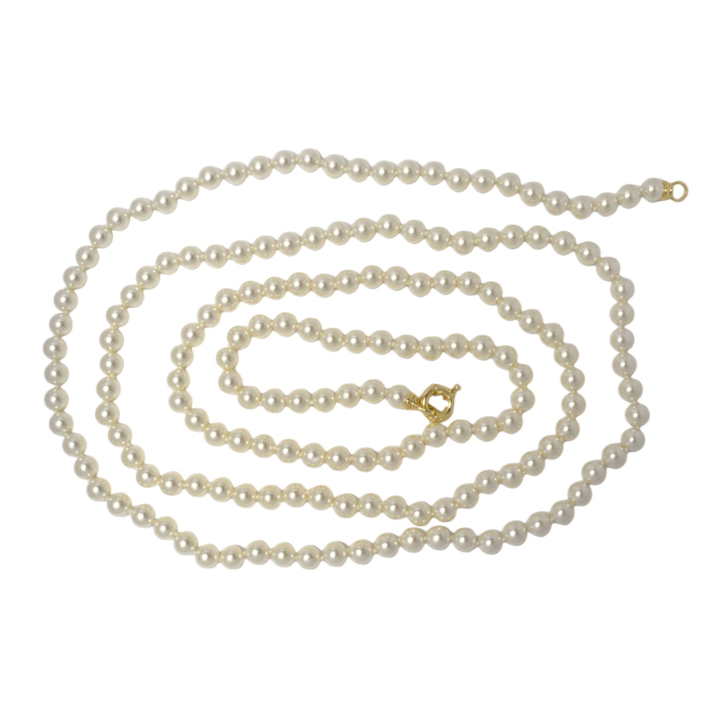 Collar Triple | de Perlas Mallorca | Blanco Clásico