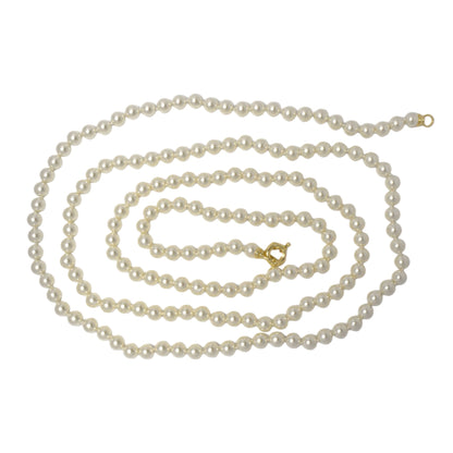 Collar Triple | de Perlas Mallorca | Blanco Clásico