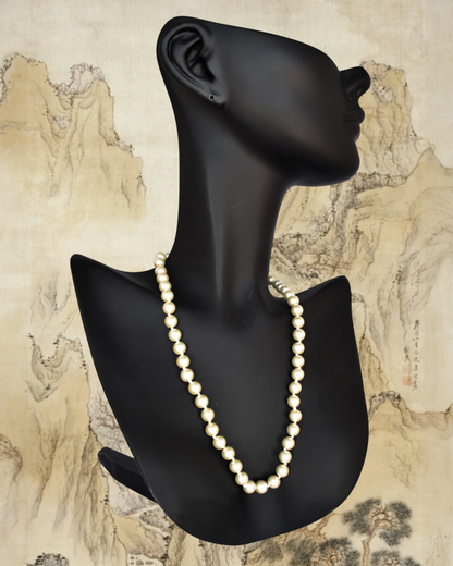 Collar de Perlas Mallorca | Blanco Clásico de 45cm