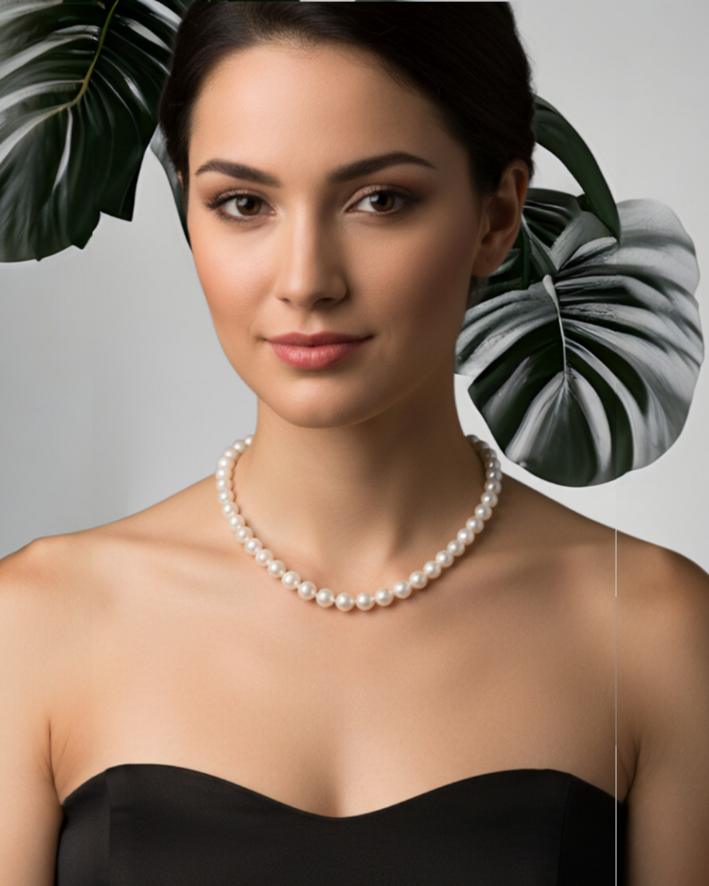 Collar de Perlas Mallorca | Blanco Clásico | Largo de 75cm