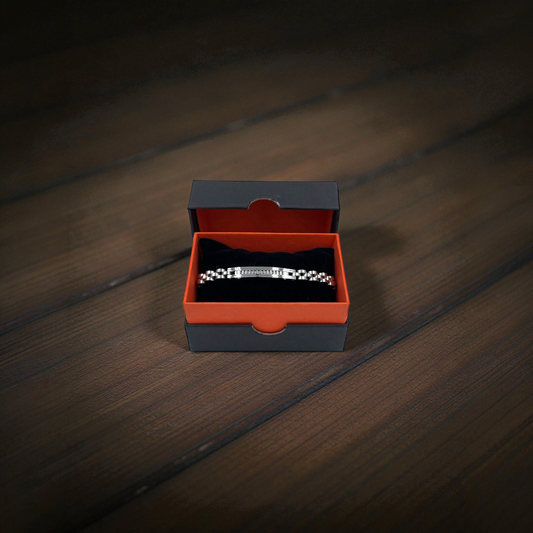 Pulsera para Caballero | Acero Inoxidable | Diseño Elegante