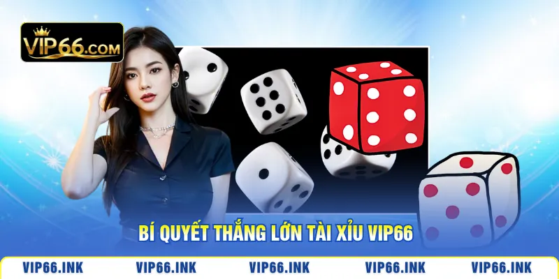 Bí quyết thắng lớn Tài Xỉu VIP66